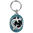Southwestern Gecko Metal Key Chain with Enameled Details